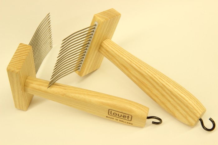 Louet Wollkämme, einreihig, 6,5 cm breit (2 Stück) (KP0113)