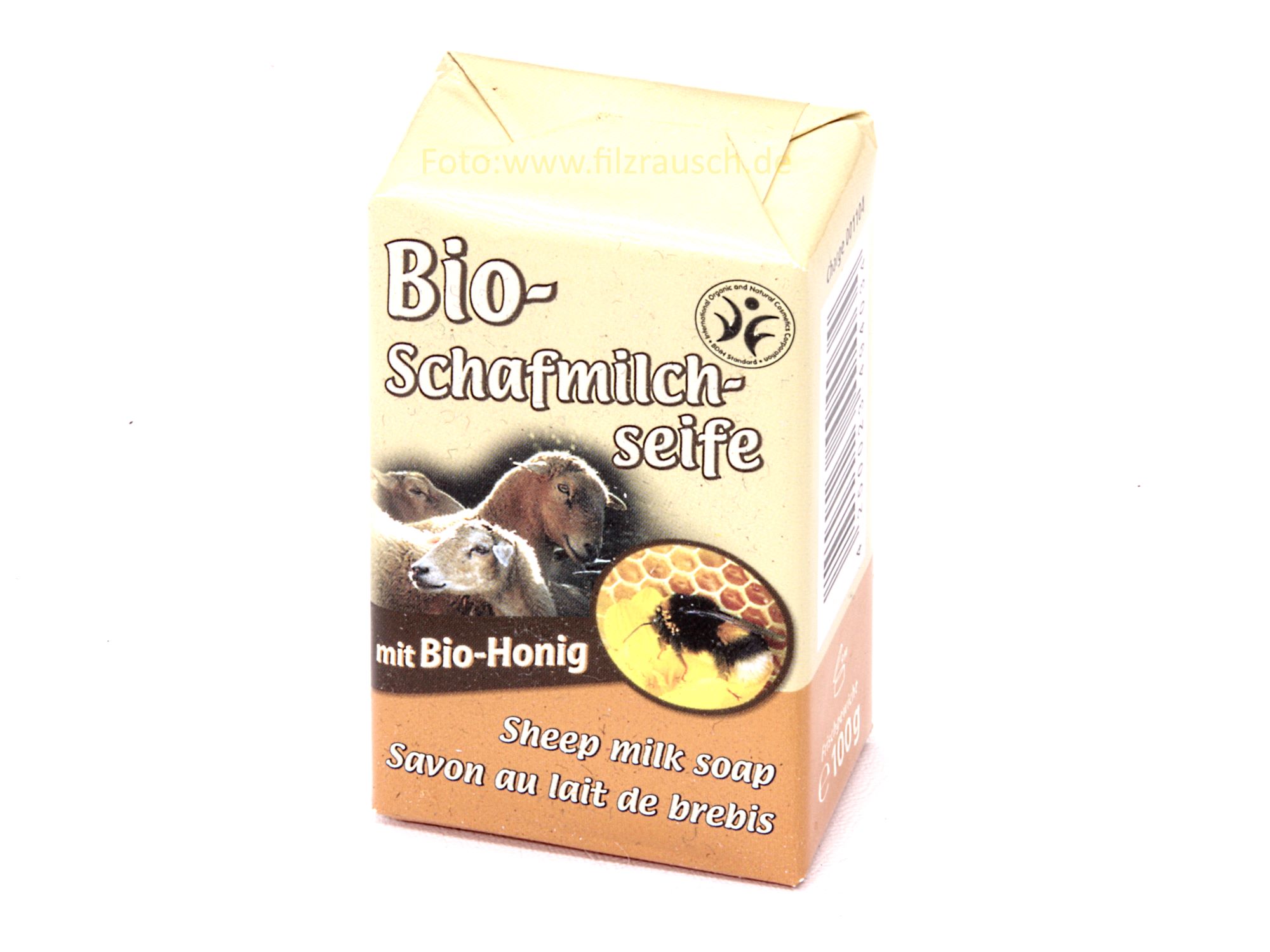 Saling Bio Honig-Schafmilchseife KbA 100g (9403)