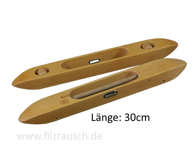 Glimakra Handschütze / Webschiffchen mit Rollen, ohne Boden
