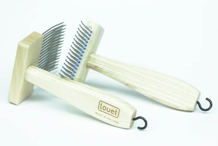 Louet Wollkämme zweireihig, 6,5 cm breit (2 Stück) (KP0114)