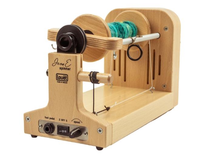 Louet Jenn-E E-Spinner (SP0104) mit Tasche