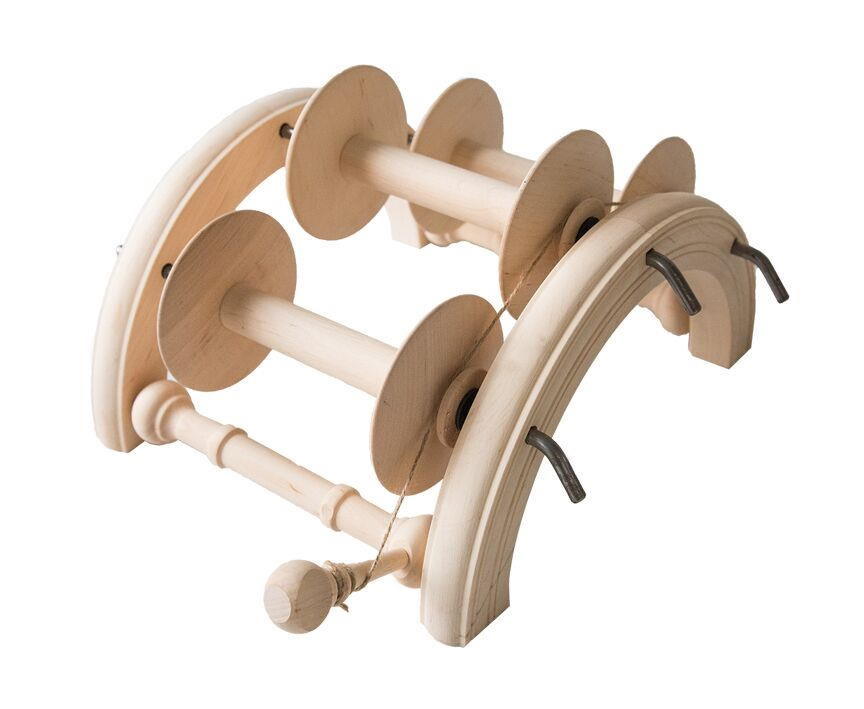 Kromski Lazy Kate mit Bremse gebogen/Bogen - Arche Lazy Kate