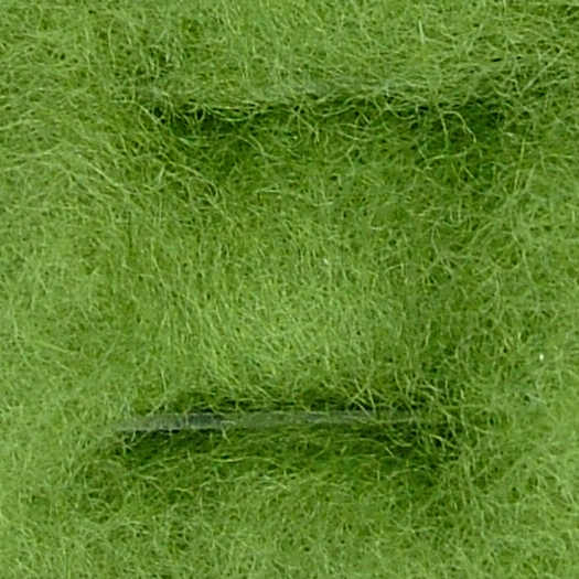 Merinowolle (bunt) - wiesengrün extra fein im Vlies