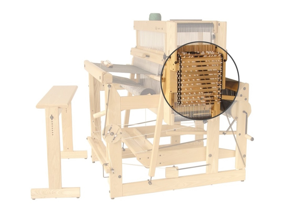 Louet Megado -  Mechanik Dobby - Mechanik incl. 30 Weblatten
