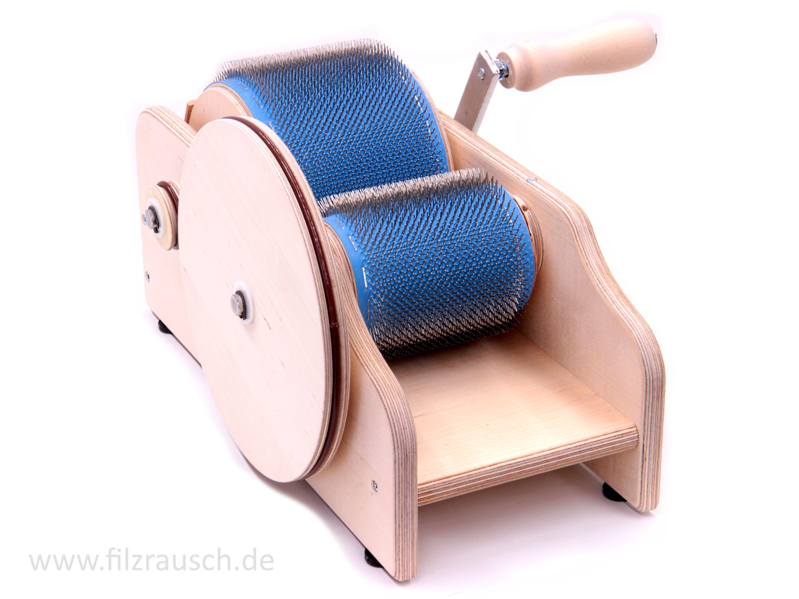 Kardiermaschine Schwabenland "Mini" 72ppi - 10 cm Walze