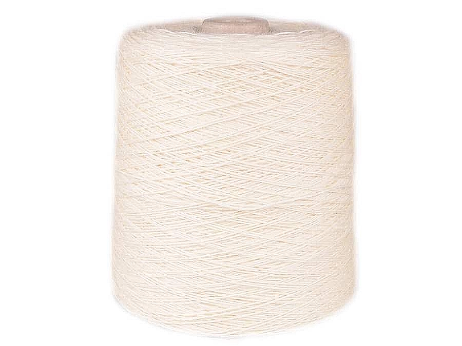 Kone Prag (4fach) 800g/3360m 420m/100g 75% Wolle (superwash) - 25% Polyamid - naturweiß