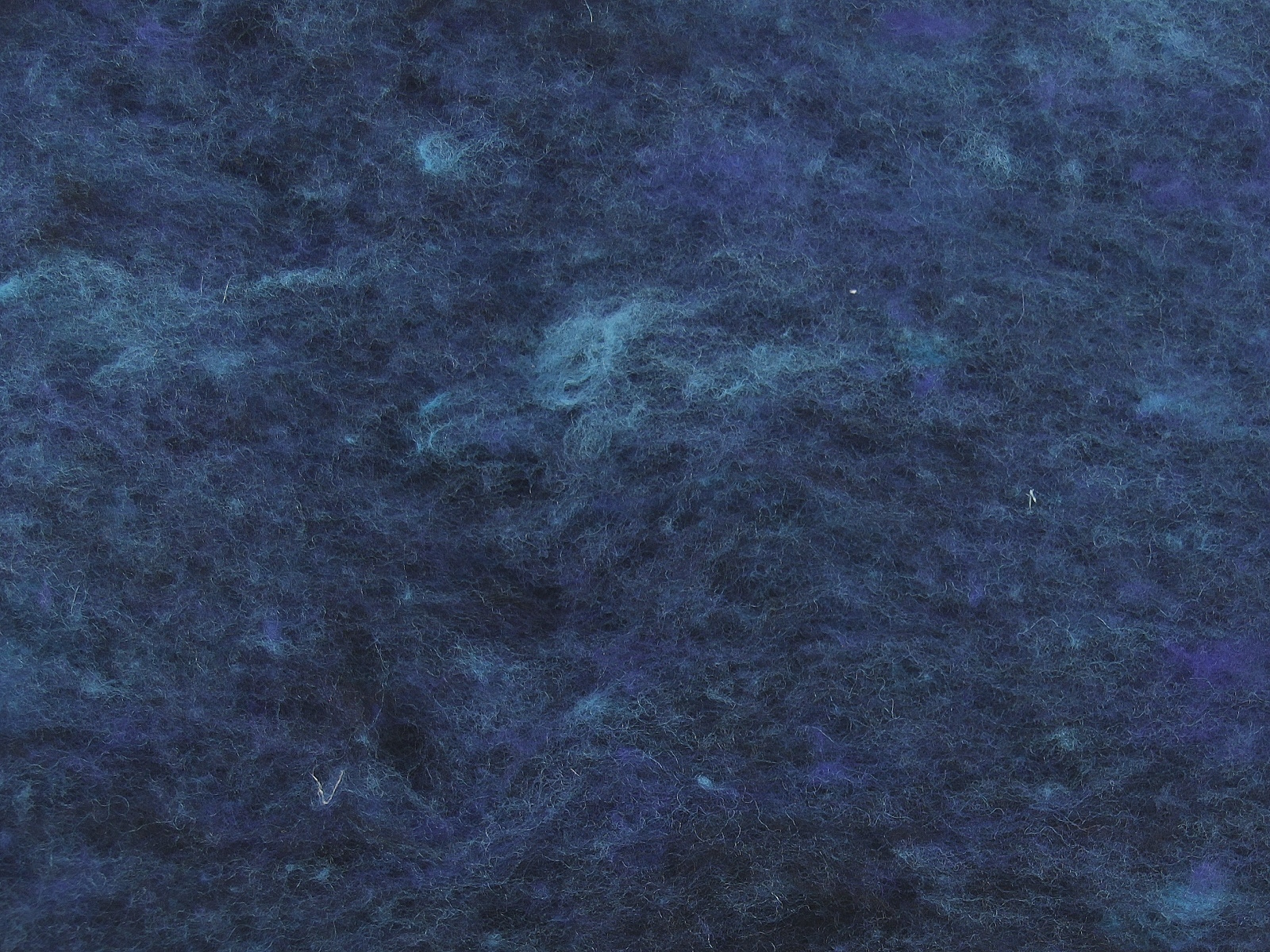 Merino-Melange - indigo  extra fein im Vlies