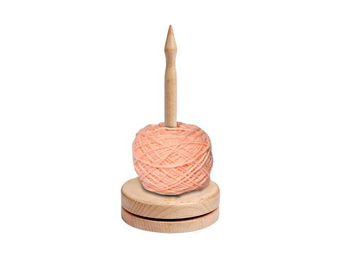KnitPro Wollabwickler aus Holz natur (35006)