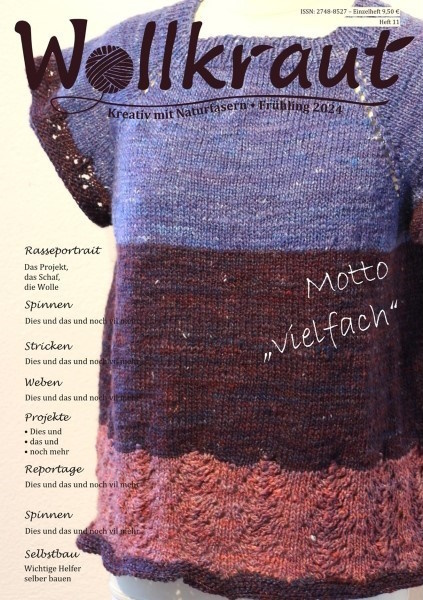 Wollkraut - Kreativ mit Naturfasern Heft 11 (Zeitschrift)1
