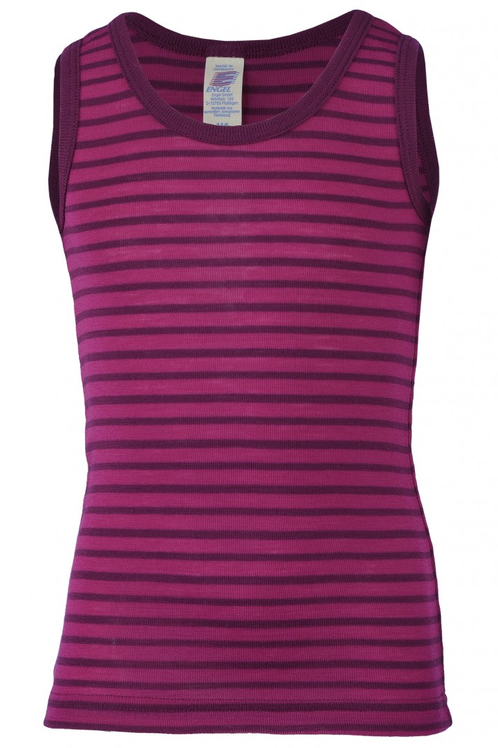 Kinder-Achselshirt, 70% Schurwolle/30%Seide (Bio-GOTS)