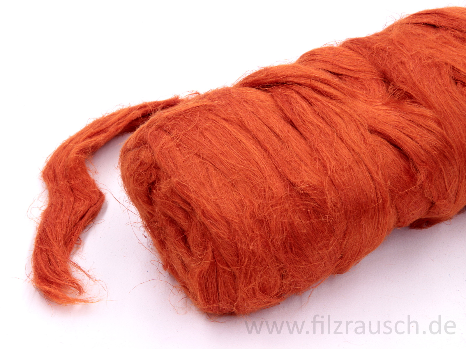 Leinen (bunt) - hennaorange im Band