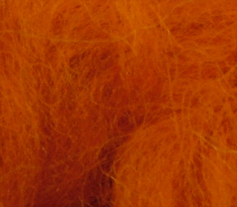 Merinowolle (bunt) - kupferorange sehr fein im Band