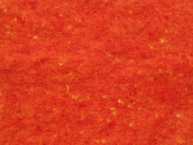 Merino-Melange - gelborange extra fein im Vlies