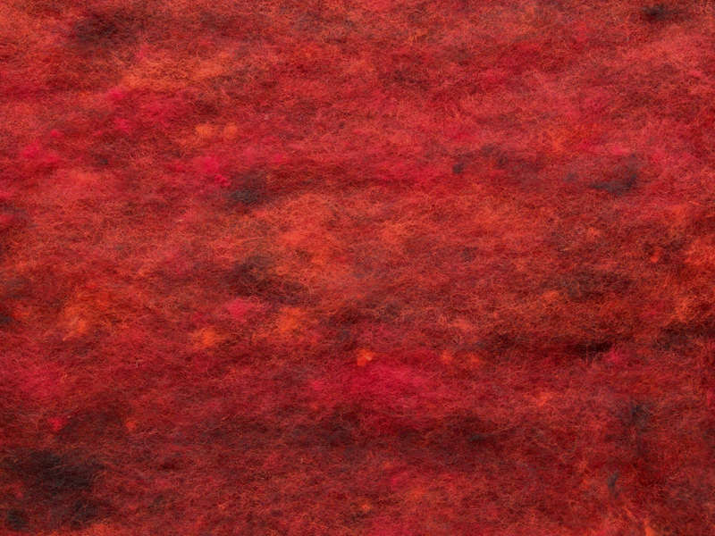 Merino-Melange - herbstflamme extra fein im Vlies