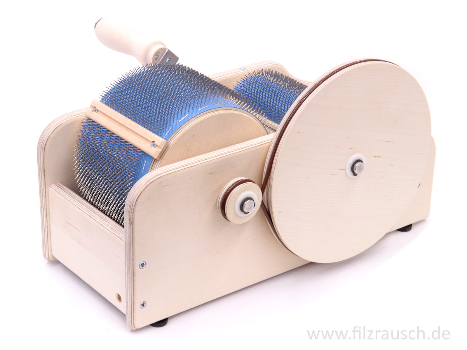 Kardiermaschine Schwabenland "Mini" 72ppi - 10 cm Walze