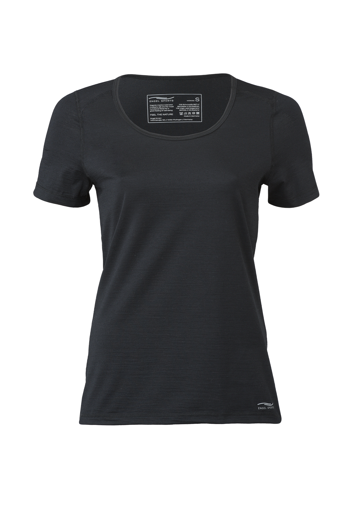 Sport Shirt, Damen, kurzarm, Regular fit (Bio-GOTS) 150g/m²