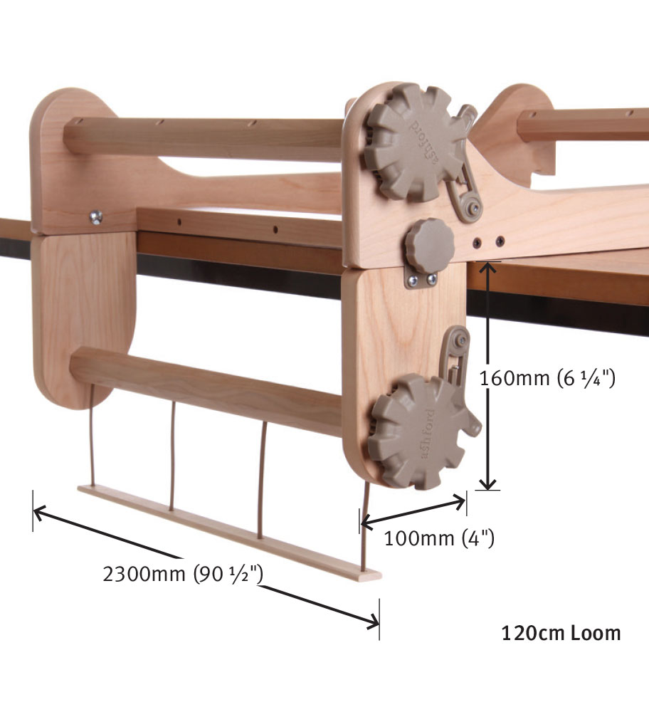 Ashford Rigid Heddle großer Warenbaum
