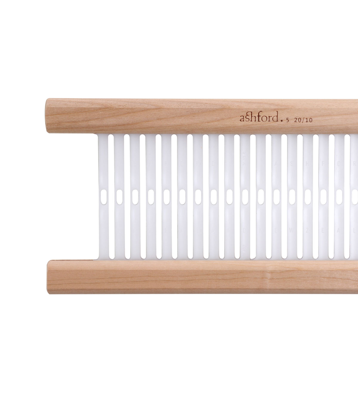 Ashford Samplelt Loom RDRH Webblatt, unlackiert