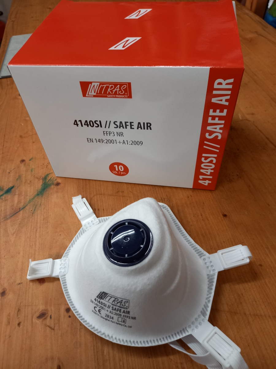 Feinstaubmaske FFP 3