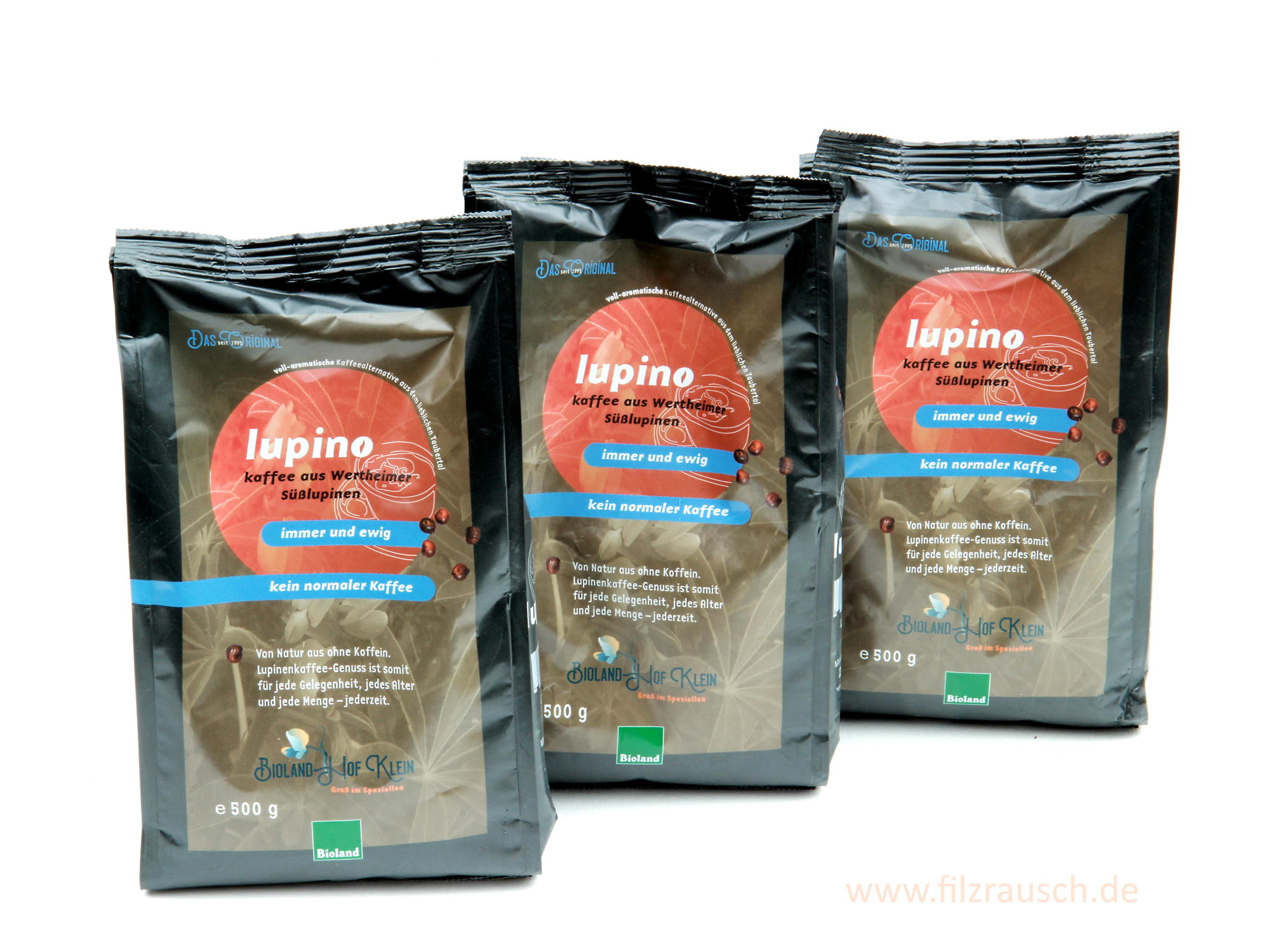 Bio-Lupinenkaffee "Lupino" 500g - koffeinfrei - (Bioland)