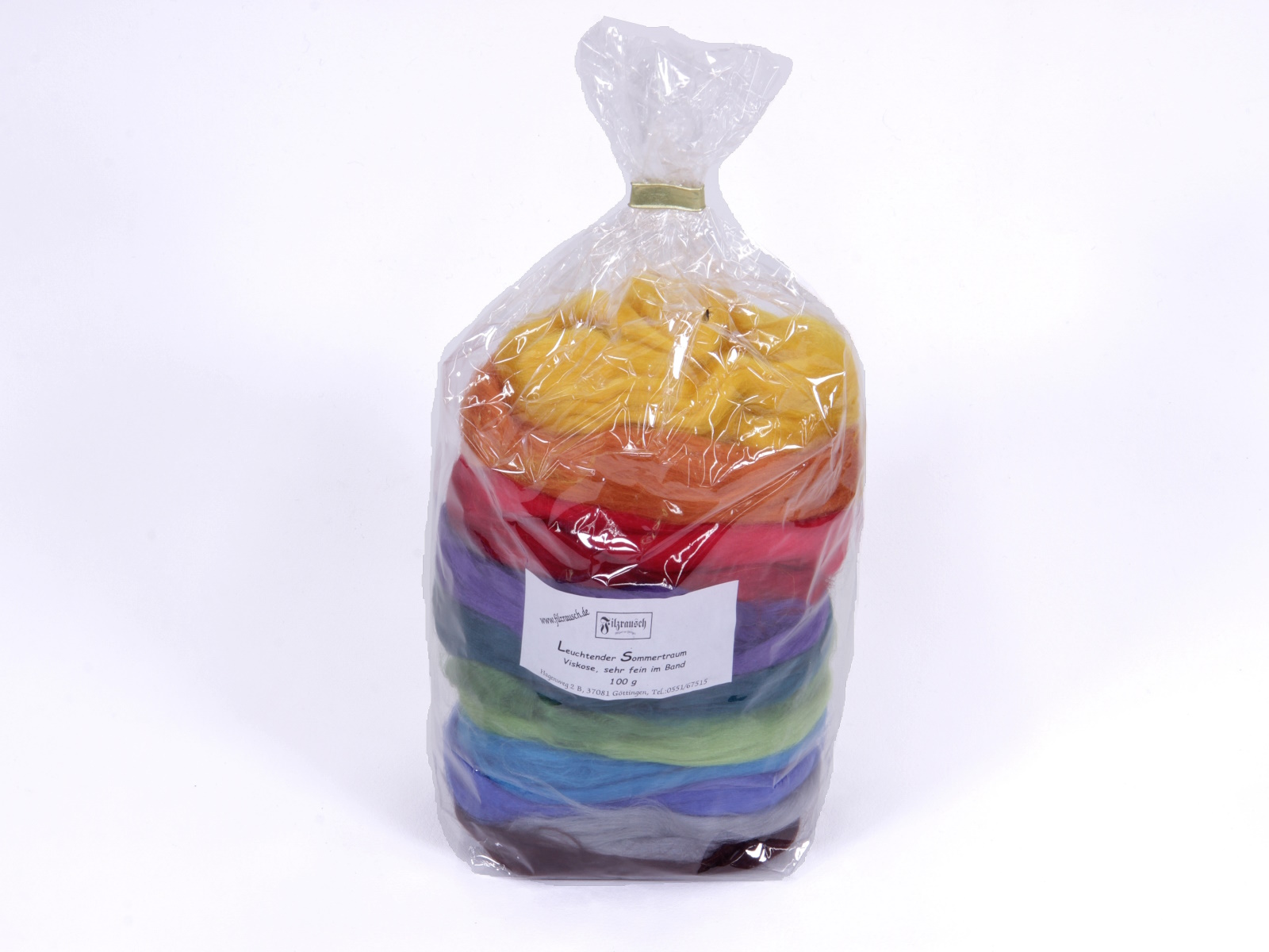 Leuchtender Sommertraum (Viskose) 100g im Band