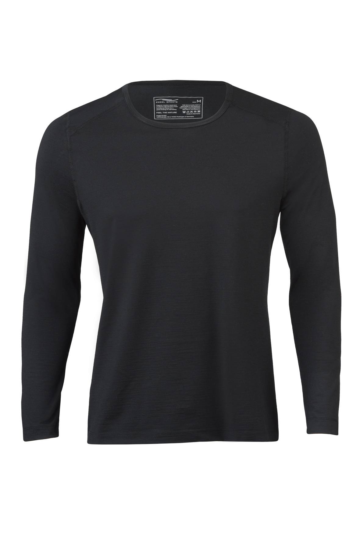 Sport, Herren Shirt, langarm, regular fit (Bio-GOTS) 150g/m²