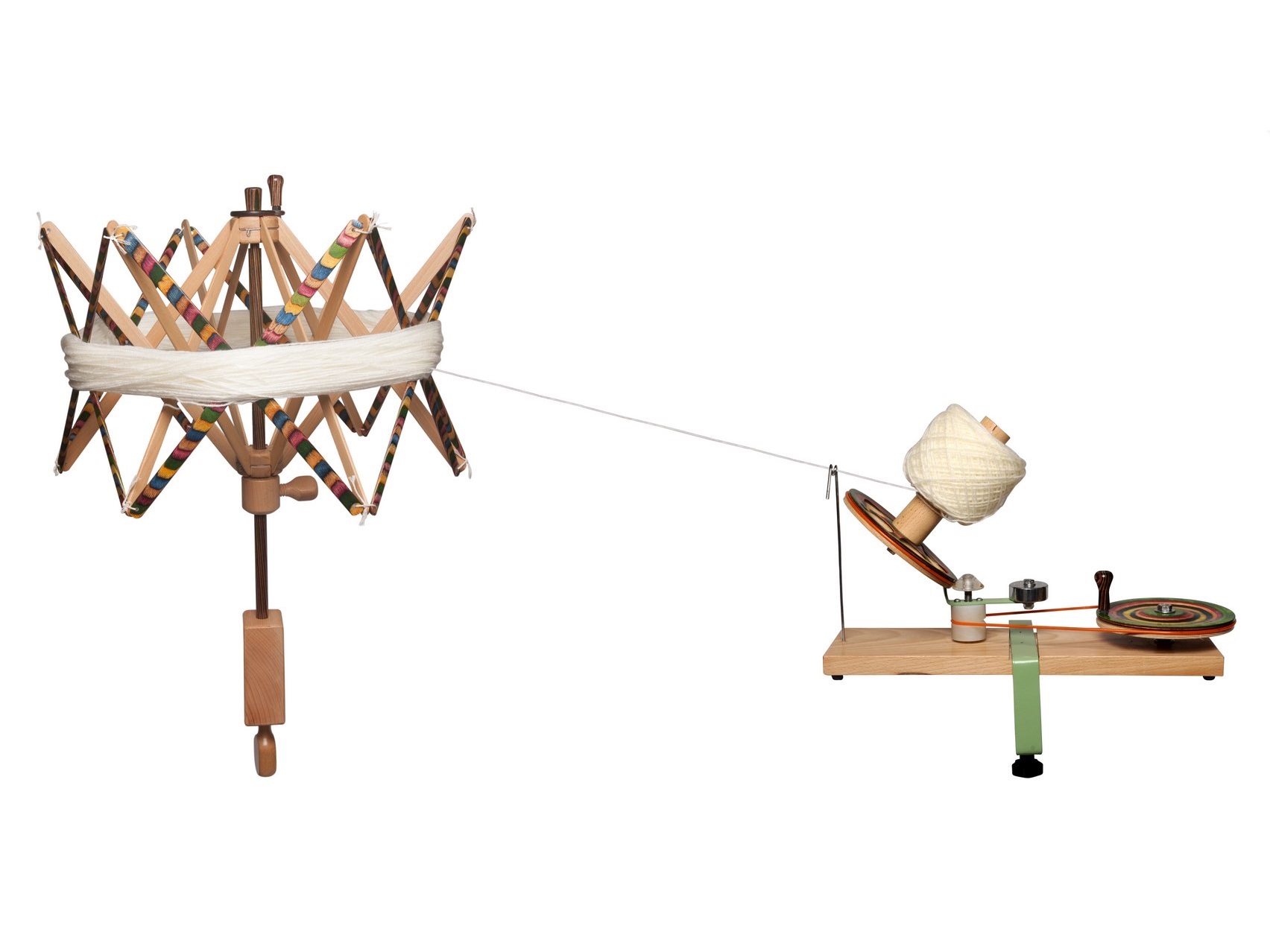 KnitPro Wollwickler/Knäulwickler aus Holz bunt Signature (35002)