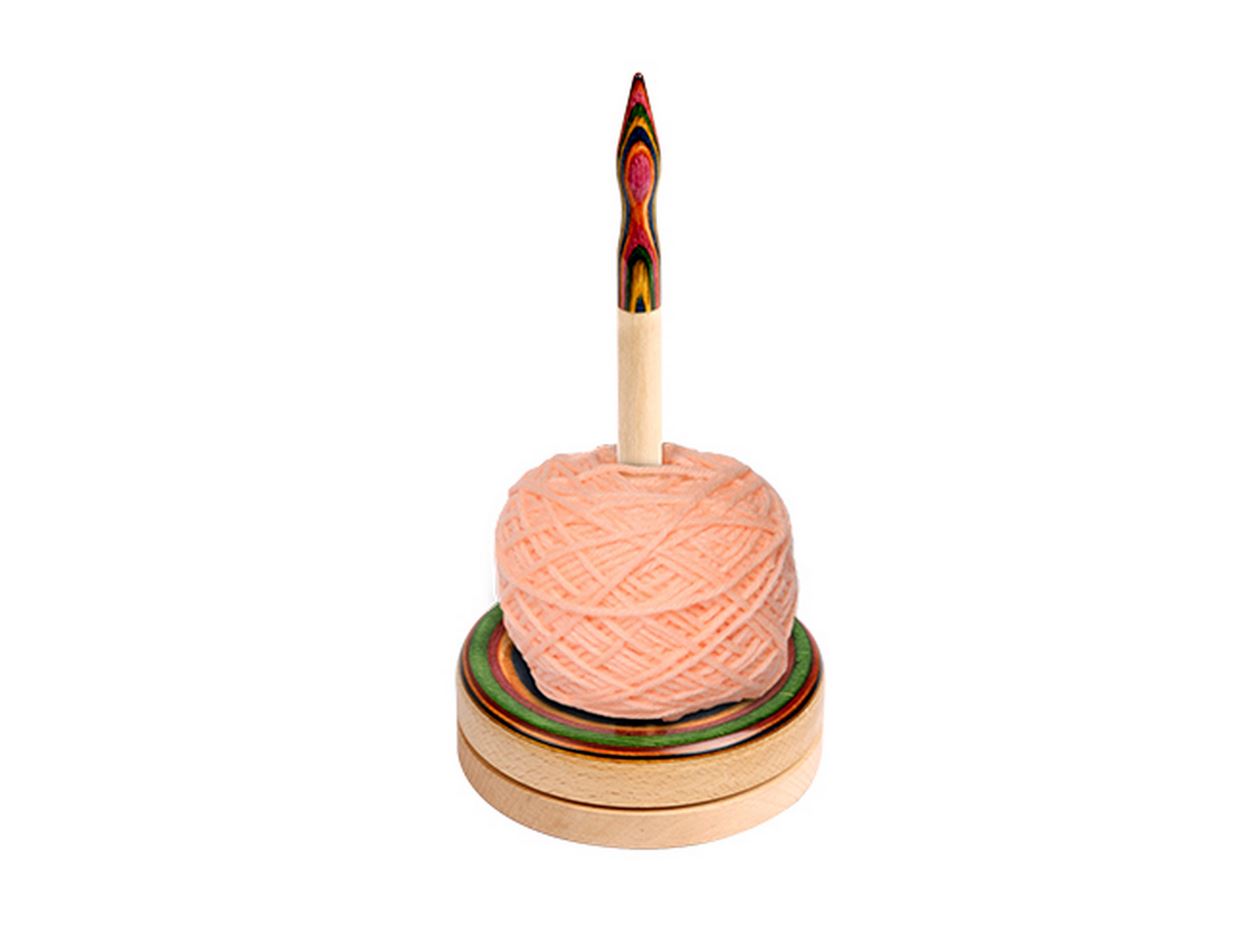 KnitPro Wollabwickler aus Holz bunt Signature (35003)