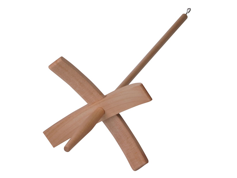 Ashford türkische Kreuzspindel 150 unlackiert (ca. 65g)  D10004