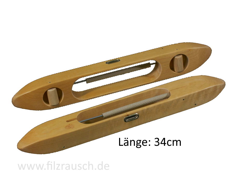 Glimakra Handschütze / Webschiffchen mit Rollen, ohne Boden