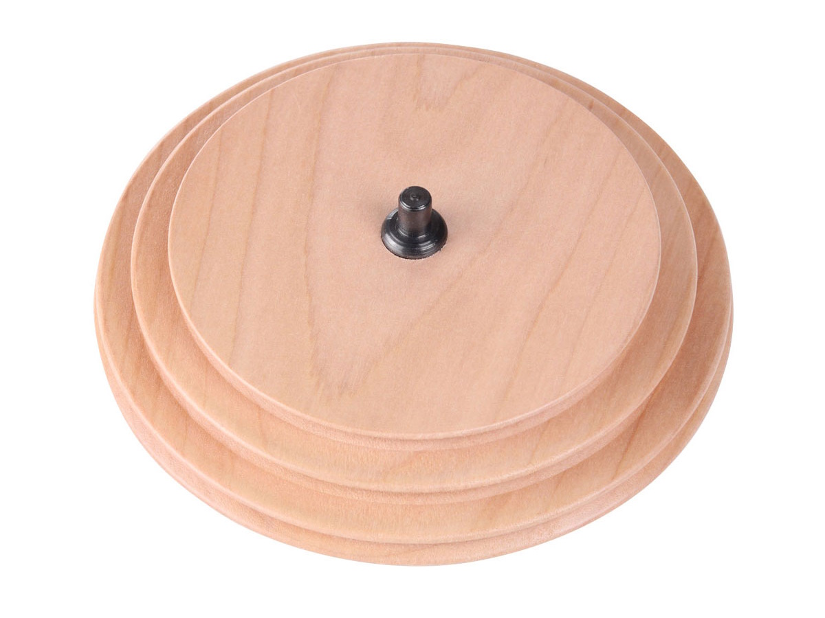 Ashford Wirtel 125mm Jumbo JDDWP-3 Speed natur, 2-fädig Eliz/Trad/Trav 1-fädig Kiwi   D11693