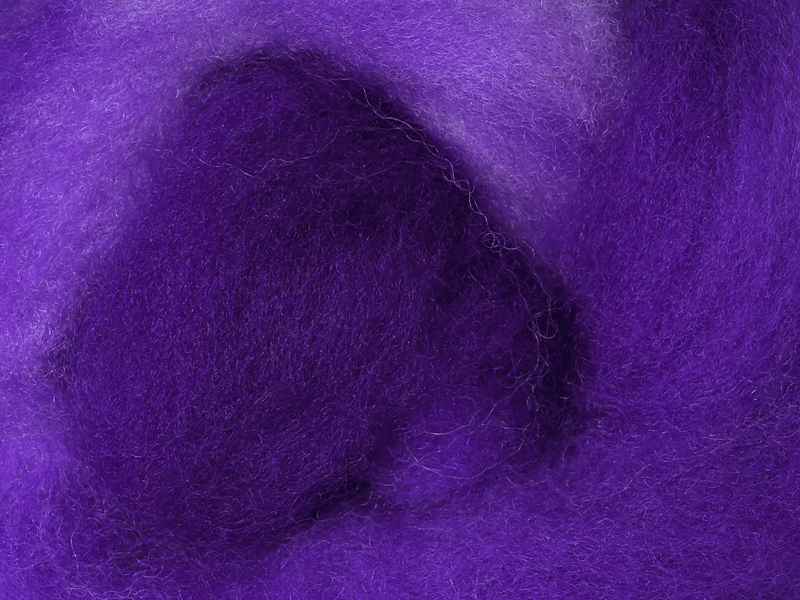 Filzrausch Farbpulver WOSEPO Blaues Violett