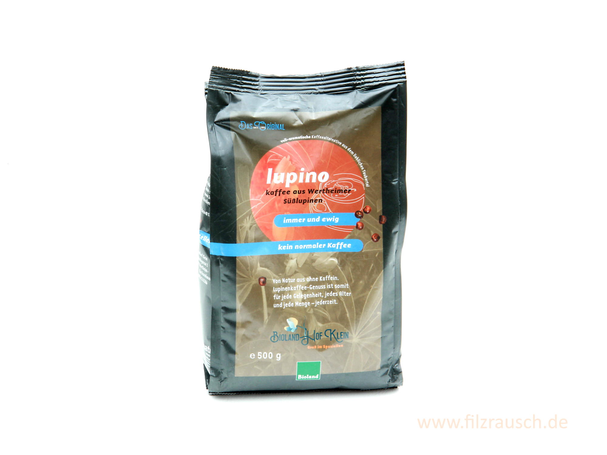 Bio-Lupinenkaffee "Lupino" 500g - koffeinfrei - (Bioland)