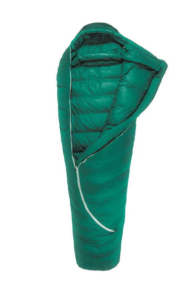 Biopod DownWool Subzero 2.0 long 185 grün  / -2°C 1100g,  Füllung:Wolle/Daune