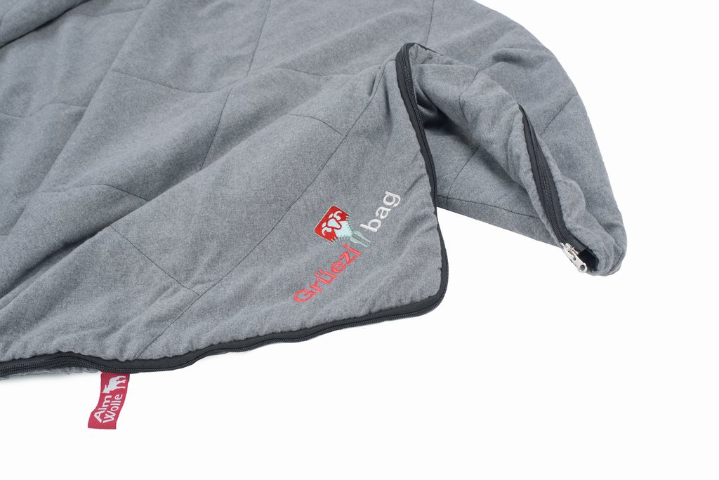 WellhealthBlanket Wool, Decke mit Reißverschluss 900g Füllung:100%Wolle