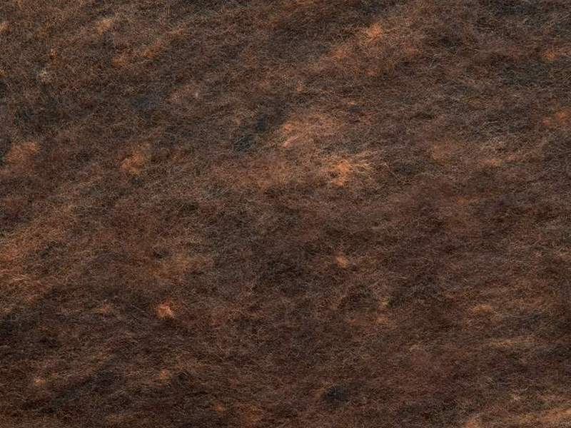 Merino-Melange - rotwild extra fein im Vlies