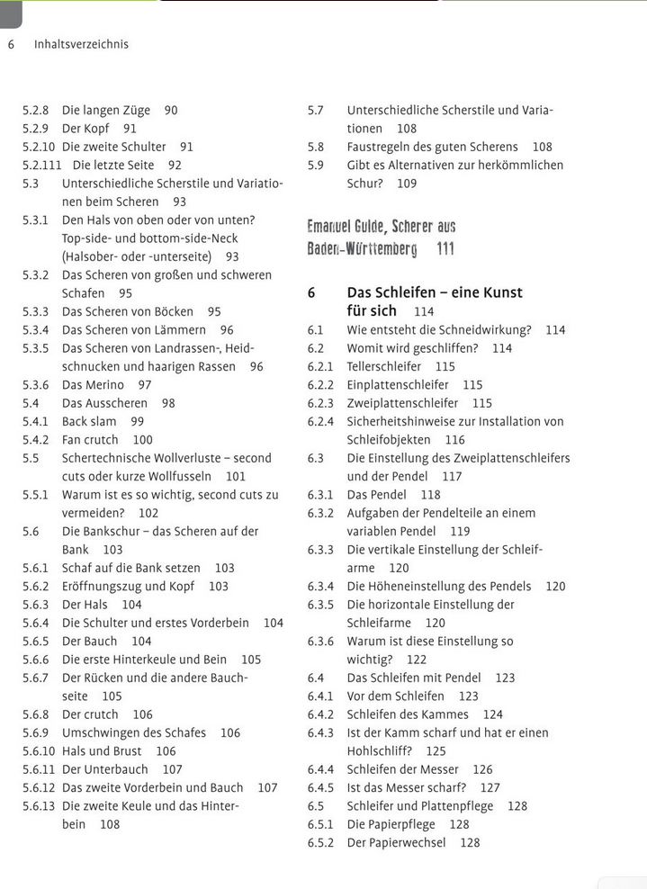 Schafe scheren. Schur-Techniken Schritt für Schritt - Stefanie Kauschus (Literatur)