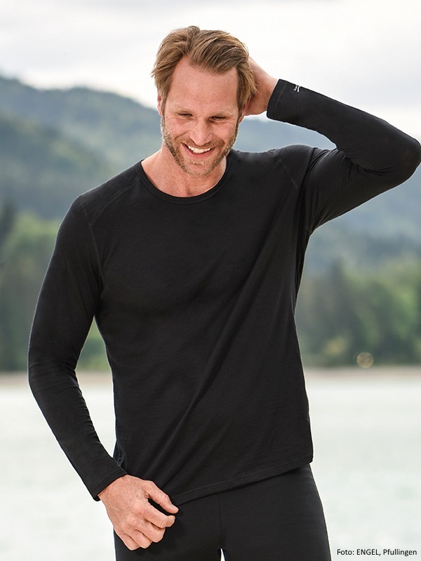 Sport, Herren Shirt, langarm, regular fit (Bio-GOTS) 150g/m²