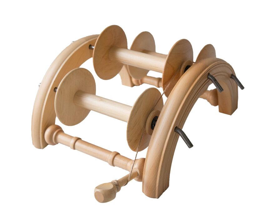 Kromski Lazy Kate mit Bremse gebogen/Bogen - Arche Lazy Kate