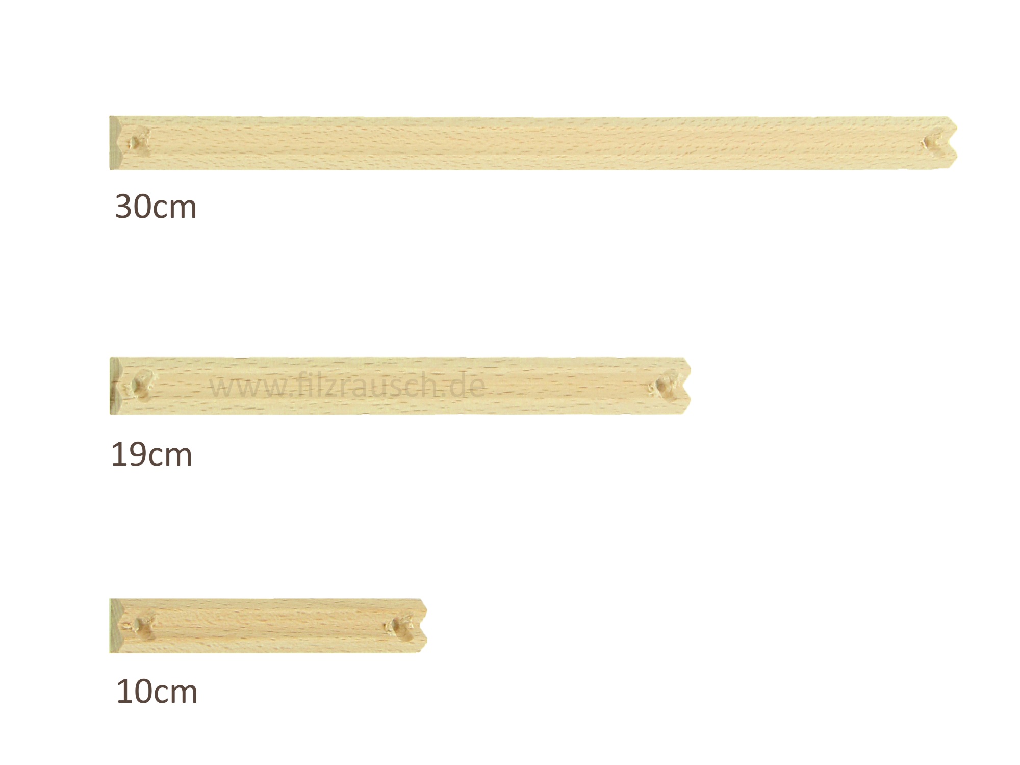 Louet Abnahmeholz Kardiermaschine Louet (KR0109-10cm/KR0110-19cm/KR0111-30cm)