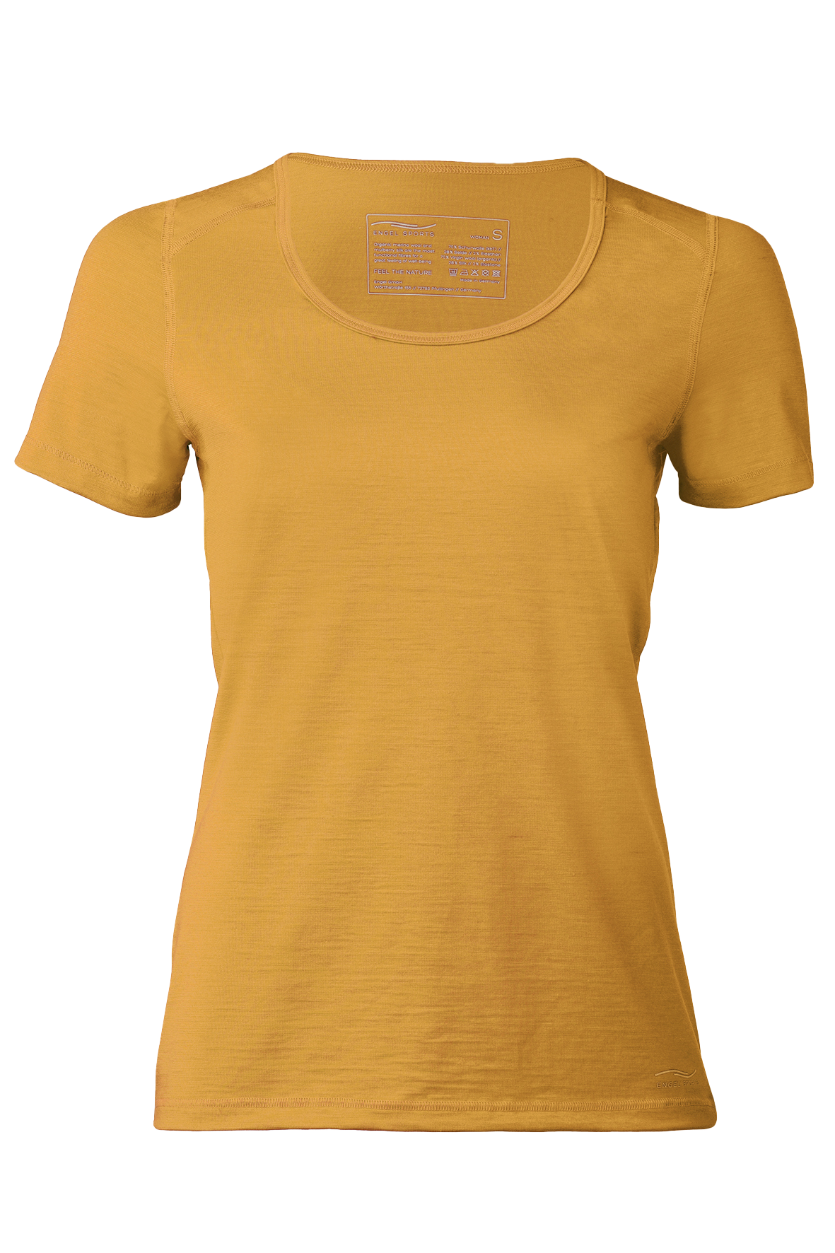 Sport Shirt, Damen, kurzarm, Regular fit (Bio-GOTS) 150g/m²