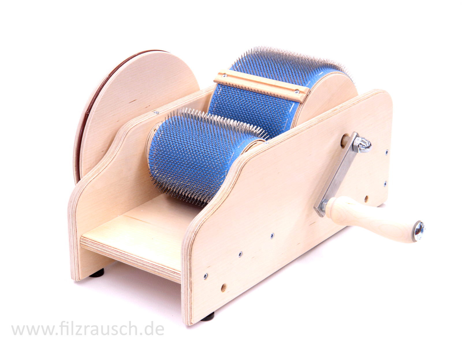 Kardiermaschine Schwabenland "Mini" 72ppi - 10 cm Walze