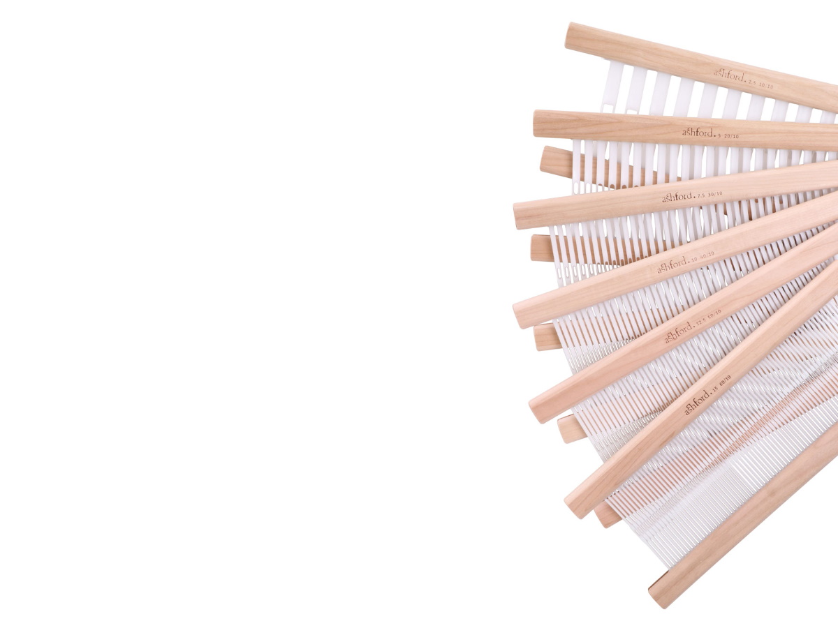 Ashford Samplelt Loom RDRH Webblatt, unlackiert
