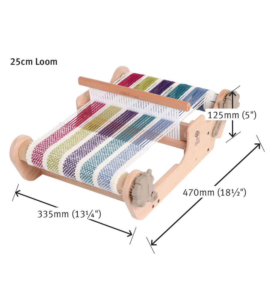 nur auf Anfrage lieferbar - Ashford SampleIt Loom SL25, unlackiert 25cm