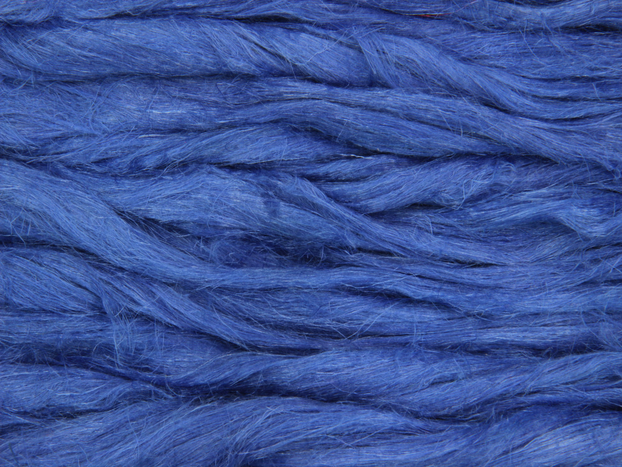 Leinen (bunt) - glockenblumenblau im Band