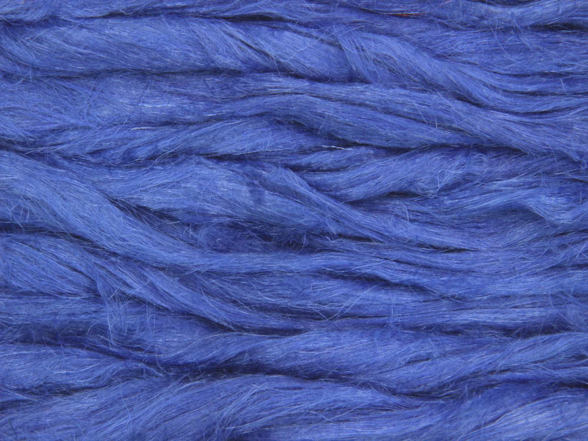 Leinen (bunt) - glockenblumenblau im Band