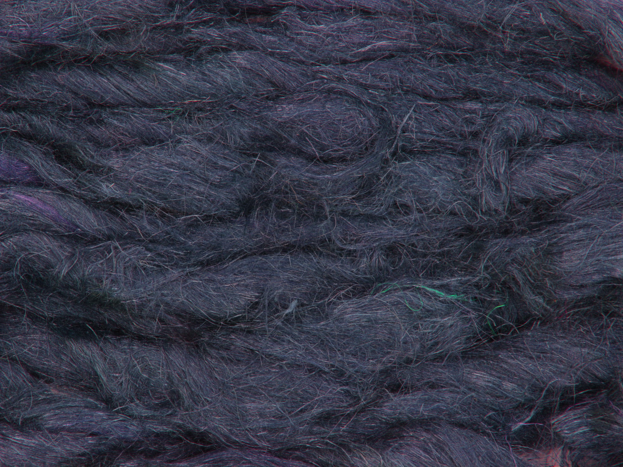 Leinen (bunt) - jeansblau im Band