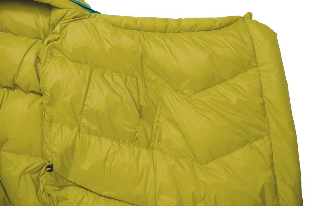 Biopod DownWool KidsTeen Gelb