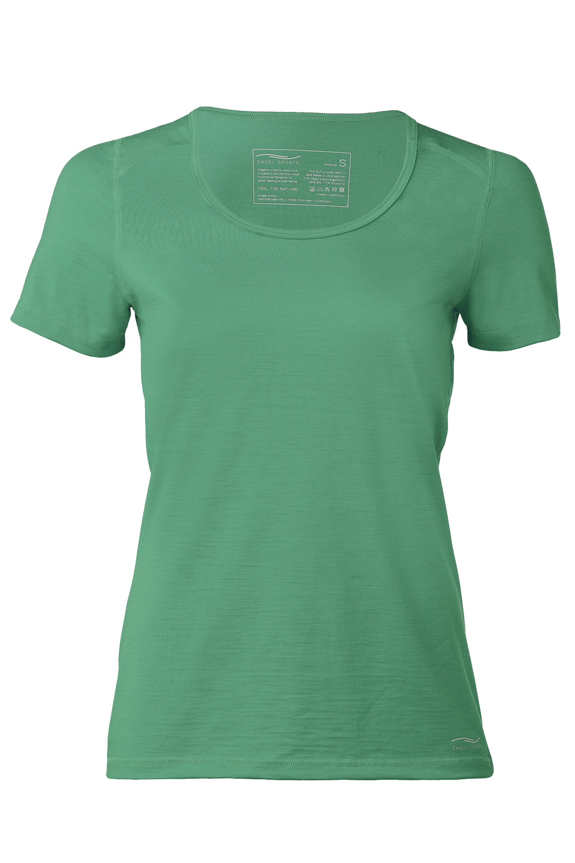 Sport Shirt, Damen, kurzarm, Regular fit (Bio-GOTS) 150g/m²