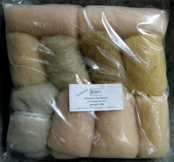 Elfenwolle (hautf.) - gemischt extra fein 100 g